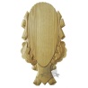 Carved Oak Plaque for Deer Antlers 007/53/23/j