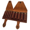 Combi Ammo Pouch Pull-Up Leather 5+5 Cartridges