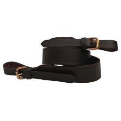 Skórzany Pas Nośny Myśliwski 38mm Mosiężne Sprzączki
