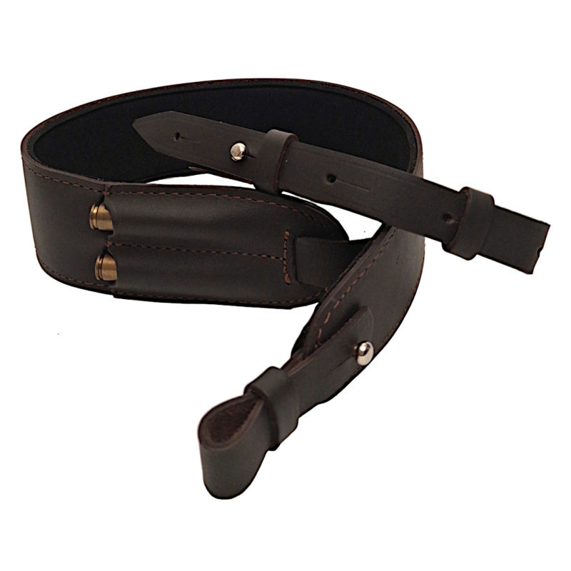 Leather Gun Sling with Holder 1043